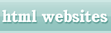 HTML websites